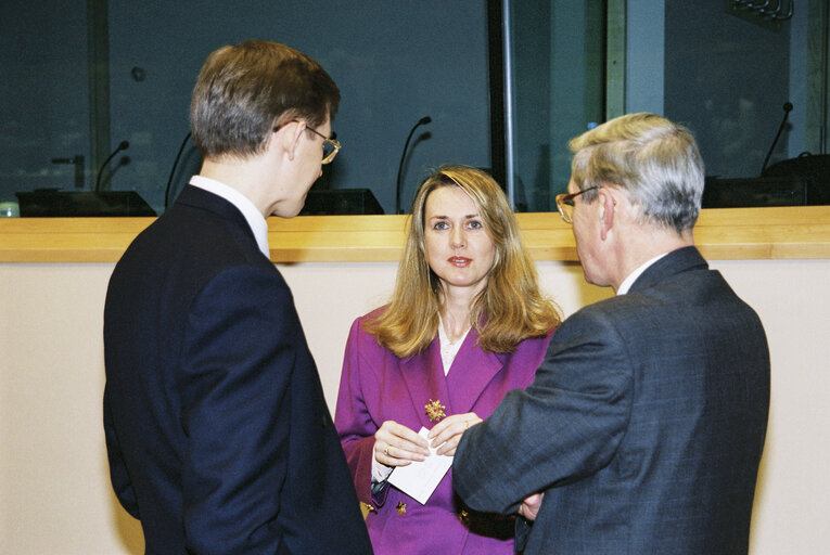 Photo 9: EP-Russia Interparliamentary meeting with Vice President and Chairman of the State Duma