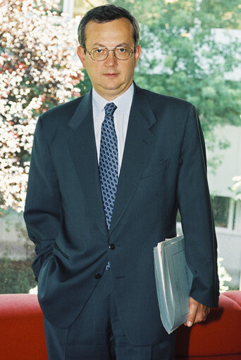 Fotografia 8: Portrait of Michel EBNER in Strasbourg in July 1996.