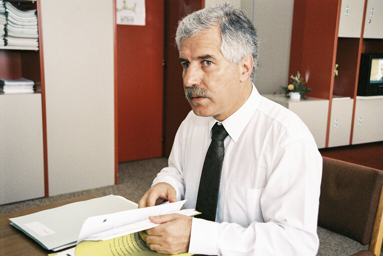 MEP Honorio NOVO at the European Parliament in Strasbourg