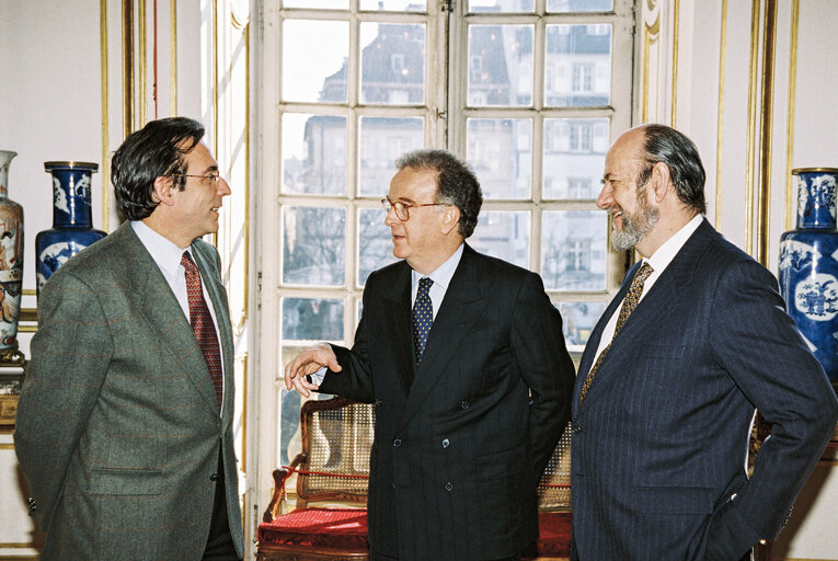 Fotografie 15: Visit of President of the Portuguese Republic at the European Parliament in Strasbourg