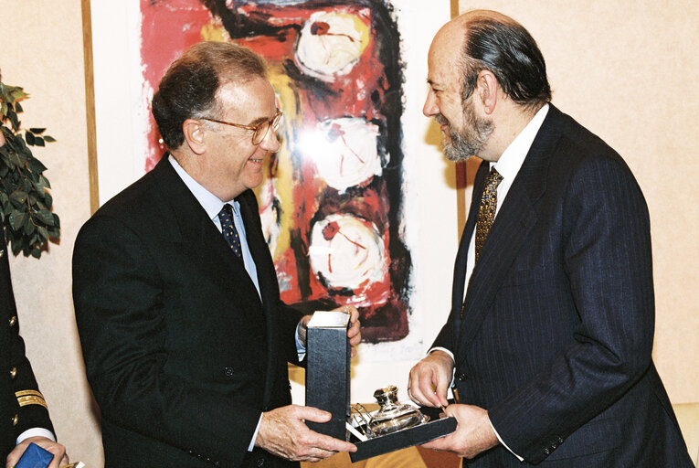 Zdjęcie 43: Visit of President of the Portuguese Republic at the European Parliament in Strasbourg