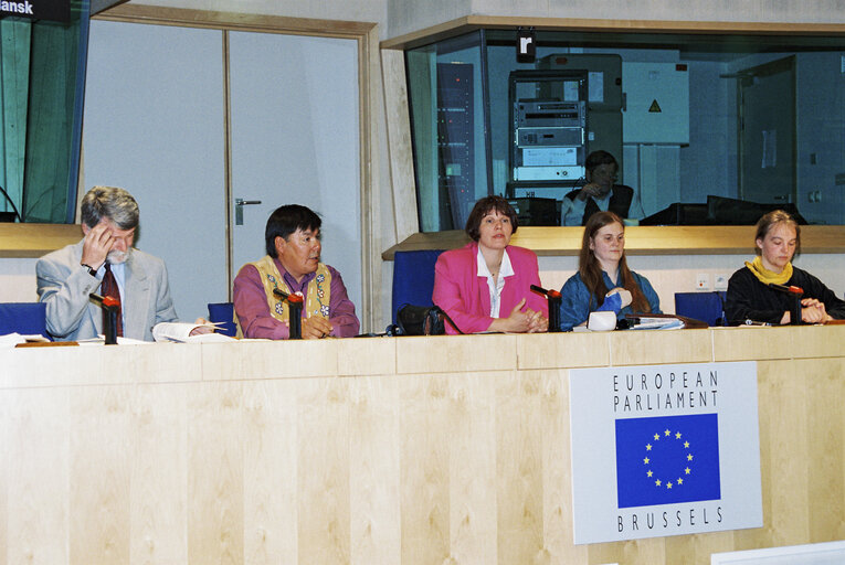 Foto 9: Meeting at the European Parliament in Brussels