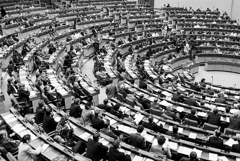 EC-ACP Convention at the European Parliament in Luxembourg in October 1983