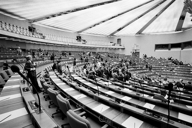 Fotografia 7: EC-ACP Convention at the European Parliament in Luxembourg in October 1983