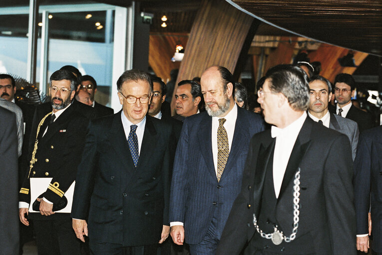 Zdjęcie 49: Visit of President of the Portuguese Republic at the European Parliament in Strasbourg