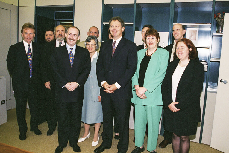 MEPs Meeting at the European Parliament in Strasbourg