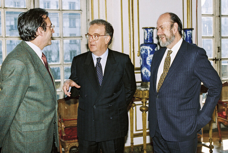 Fotografie 6: Visit of President of the Portuguese Republic at the European Parliament in Strasbourg