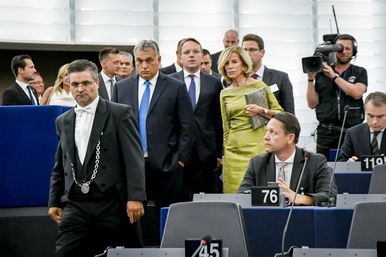 Zdjęcie 16: EP Plenary session - The situation in Hungary