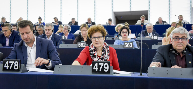 Billede 4: Maria HEUBUCH in the EP in Strasbourg