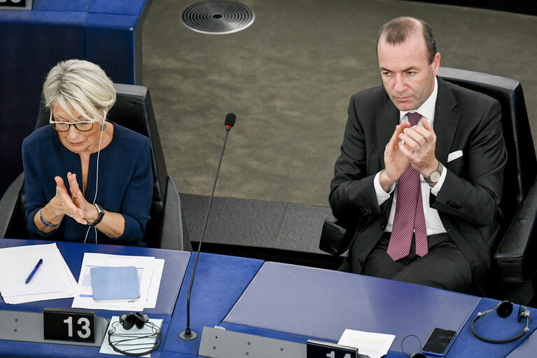 Foto 3: State of the Union 2018 -  statement by Jean-Claude JUNCKER, President of the EC