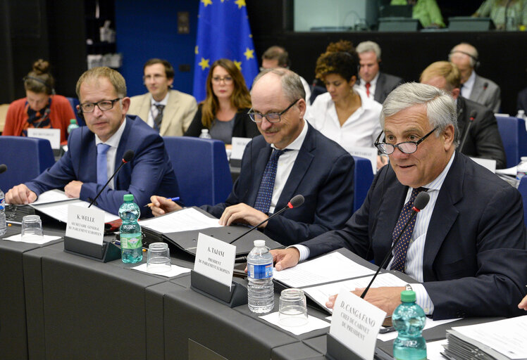 Meeting of the EP Bureau