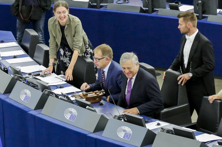 Fotografia 17: State of the Union 2018 -  statement by Jean-Claude JUNCKER, President of the EC