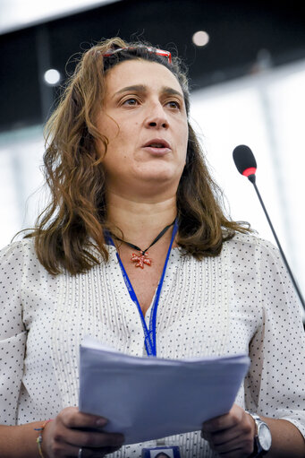 Fotografia 1: Rosa D'AMATO in the EP in Strasbourg