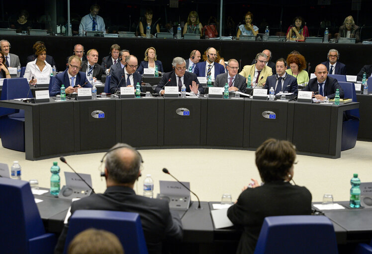 Fotografie 3: Meeting of the EP Bureau