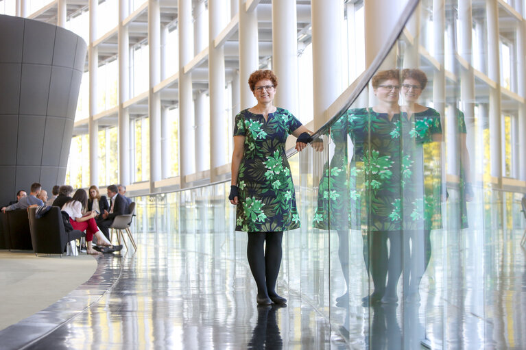 Maria HEUBUCH in the EP in Strasbourg