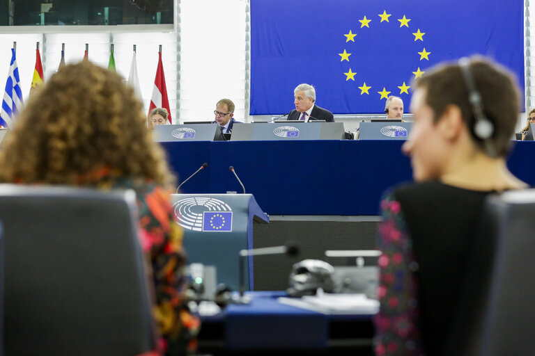 Fotografia 4: State of the Union 2018 -  statement by Jean-Claude JUNCKER, President of the EC