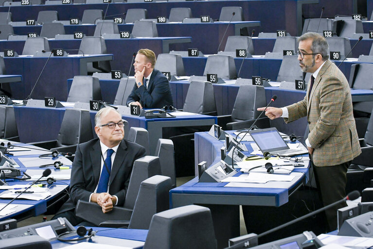 Foto 13: EP Plenary - Statement by the President of the Commission Debate on the State of the Union 2018