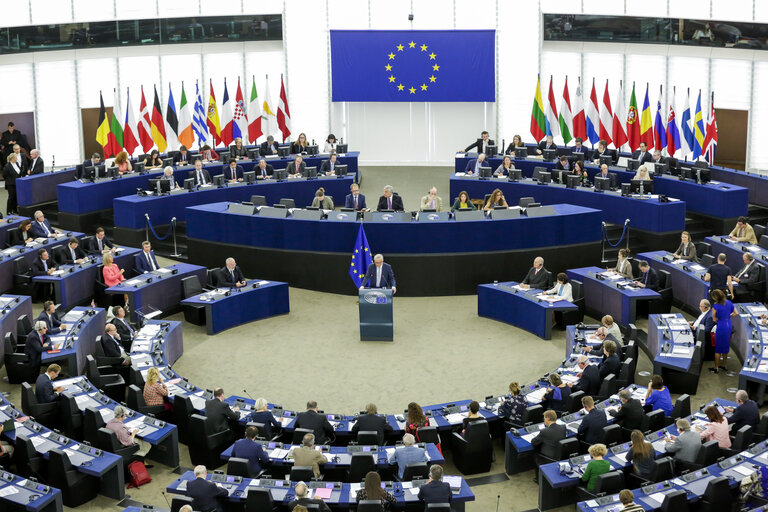 Fotografia 10: State of the Union 2018 -  statement by Jean-Claude JUNCKER, President of the EC