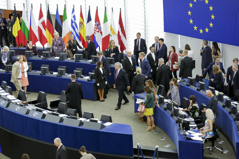 Fotografia 21: State of the Union 2018 -  statement by Jean-Claude JUNCKER, President of the EC