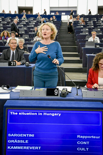 Zdjęcie 18: EP Plenary session - The situation in Hungary