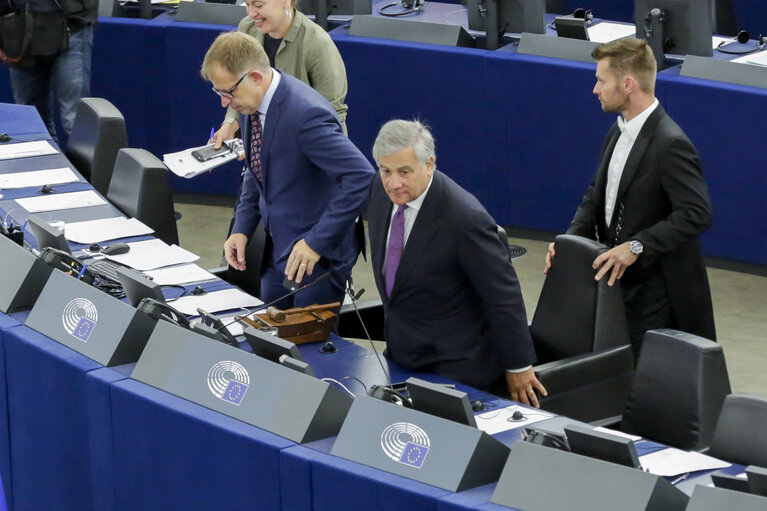 Fotografia 19: State of the Union 2018 -  statement by Jean-Claude JUNCKER, President of the EC