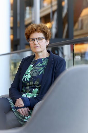 Maria HEUBUCH in the EP in Strasbourg