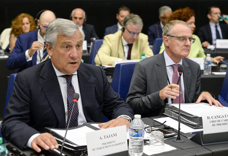 Fotografie 10: Meeting of the EP Bureau