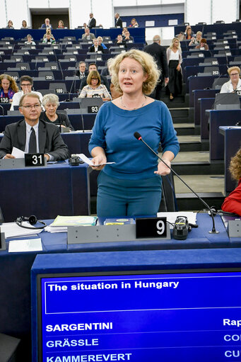 EP Plenary session - The situation in Hungary