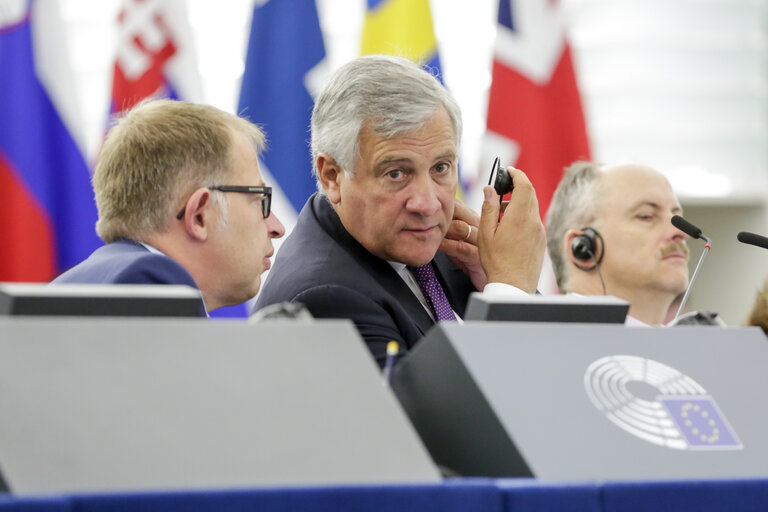 Fotografia 8: State of the Union 2018 -  statement by Jean-Claude JUNCKER, President of the EC