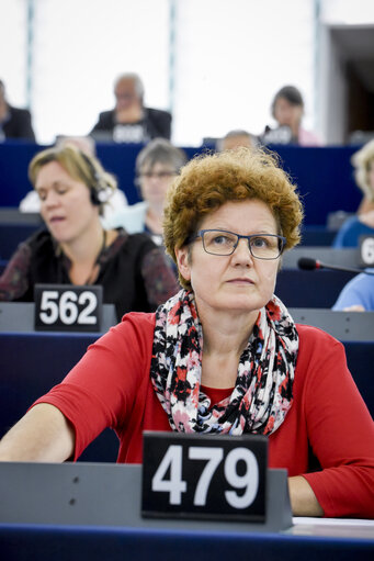 Nuotrauka 6: Maria HEUBUCH in the EP in Strasbourg