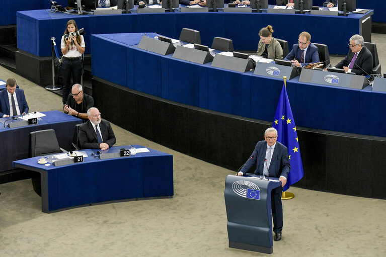 Fotografija 8: State of the Union 2018 -  statement by the President of the Commission