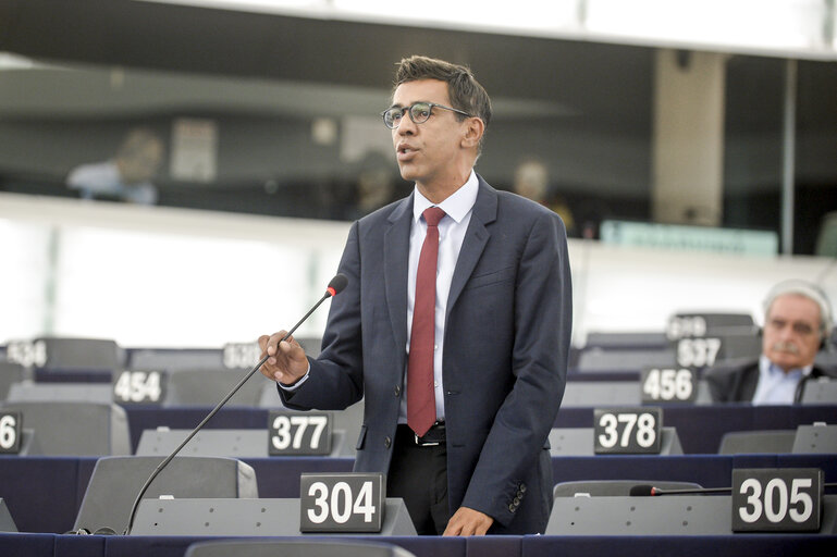 Foto 22: EP Plenary - Statement by the President of the Commission Debate on the State of the Union 2018