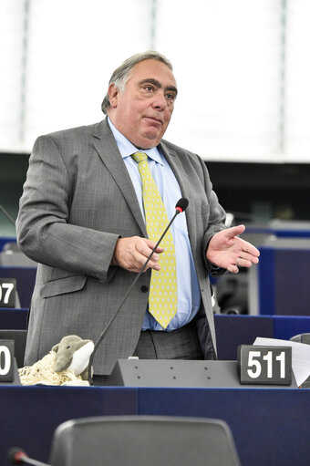 John FLACK in the EP in Strasbourg