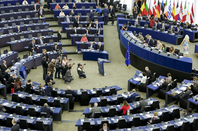 Fotografia 16: State of the Union 2018 -  statement by Jean-Claude JUNCKER, President of the EC