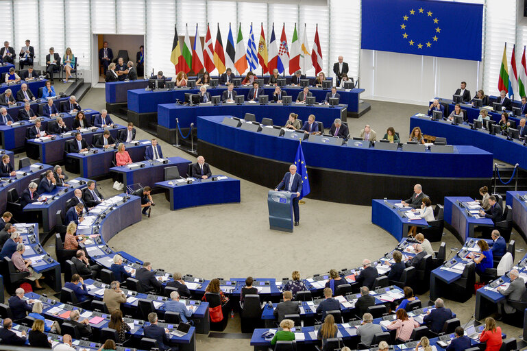 Foto 9: State of the Union 2018 -  statement by Jean-Claude JUNCKER, President of the EC