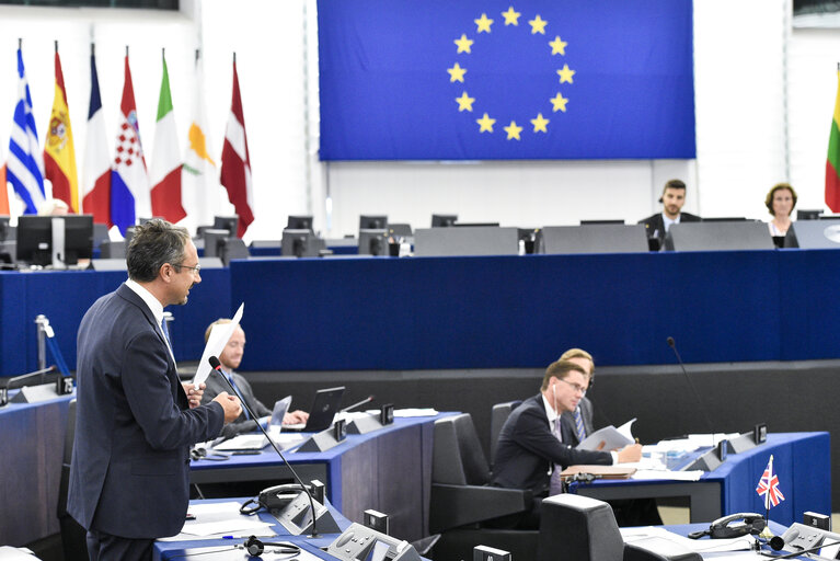 Fotó 3: Piernicola PEDICINI in the EP in Strasbourg