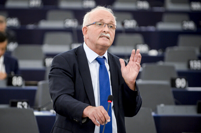 Foto 4: EP Plenary - Statement by the President of the Commission Debate on the State of the Union 2018