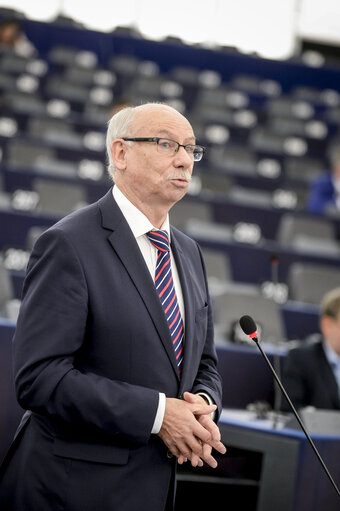 Foto 20: EP Plenary - Statement by the President of the Commission Debate on the State of the Union 2018