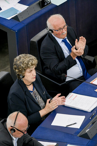 Foto 4: State of the Union 2018 -  statement by Jean-Claude JUNCKER, President of the EC