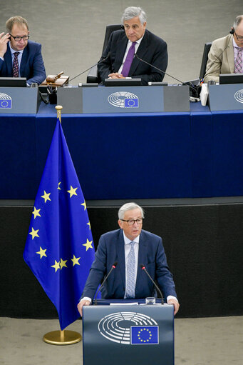 Foto 6: State of the Union 2018 -  statement by Jean-Claude JUNCKER, President of the EC