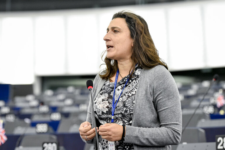 Foto 5: Rosa D'AMATO in the EP in Strasbourg