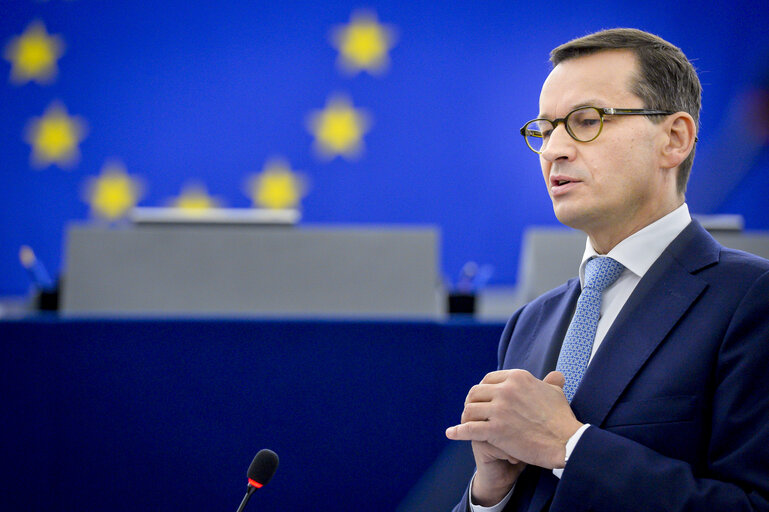 Plenary session - Debate on the Future of Europe with the Polish Prime Minister