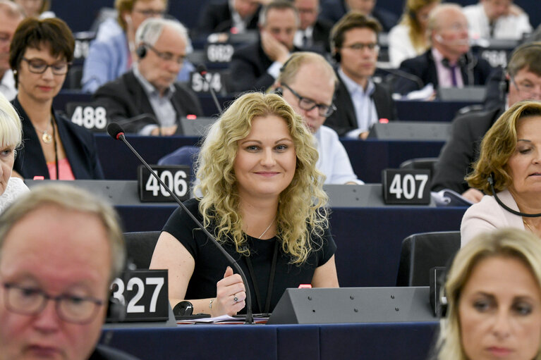 Fotografia 5: Nadja HIRSCH in the EP in Strasbourg