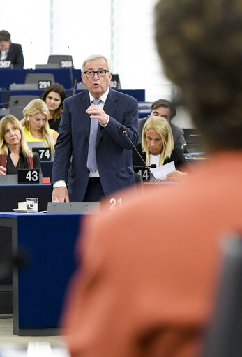 Photo 47: Plenary session - Conclusions of the European Council meeting of 28 and 29 June 2018