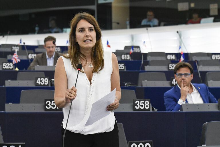 Fotagrafa 5: Laura FERRARA in the EP in Strasbourg