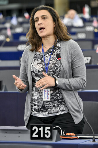 Foto 4: Rosa D'AMATO in the EP in Strasbourg