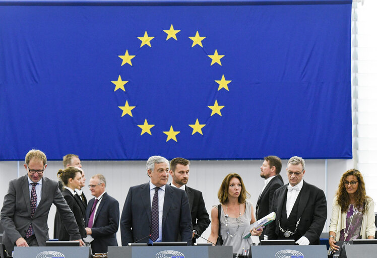 Foto 4: Plenary session - Conclusions of the European Council meeting of 28 and 29 June 2018