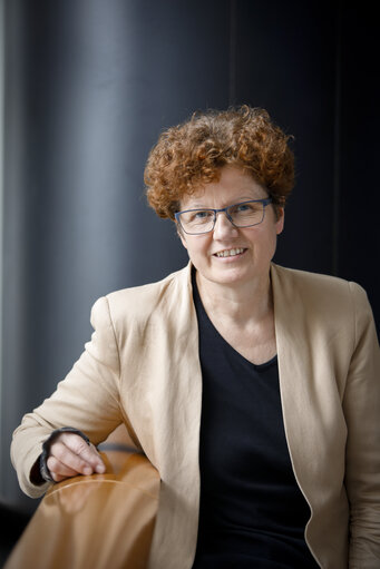 Maria HEUBUCH in the European Parliament in Brussels