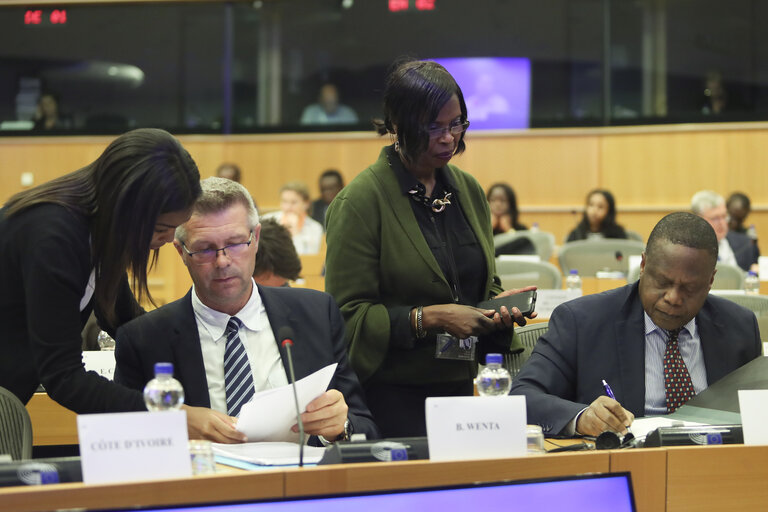 Photo 34 : 35th session of the ACP-EU Joint Parliamentary Assembly. POL Committee