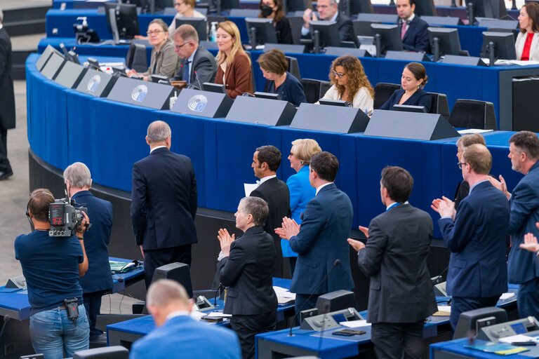 Φωτογραφία 33: EP Plenary session .- This is Europe